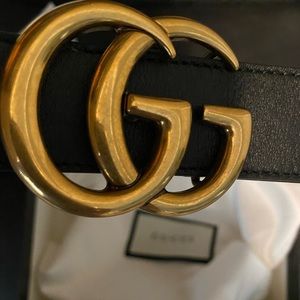 Gucci marmot GG belt 85